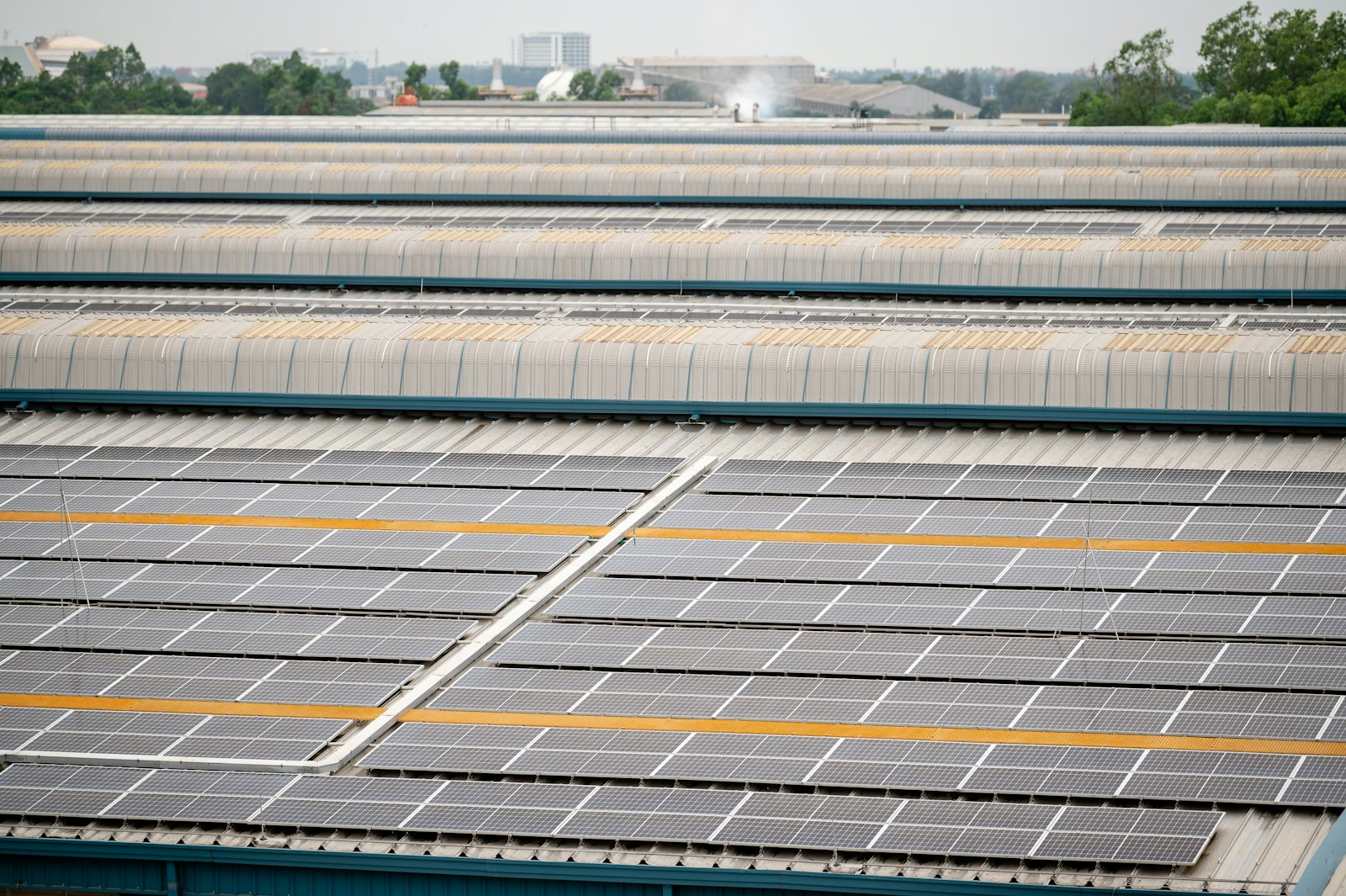 Serveran Enerji çatı GES uygulama örneği