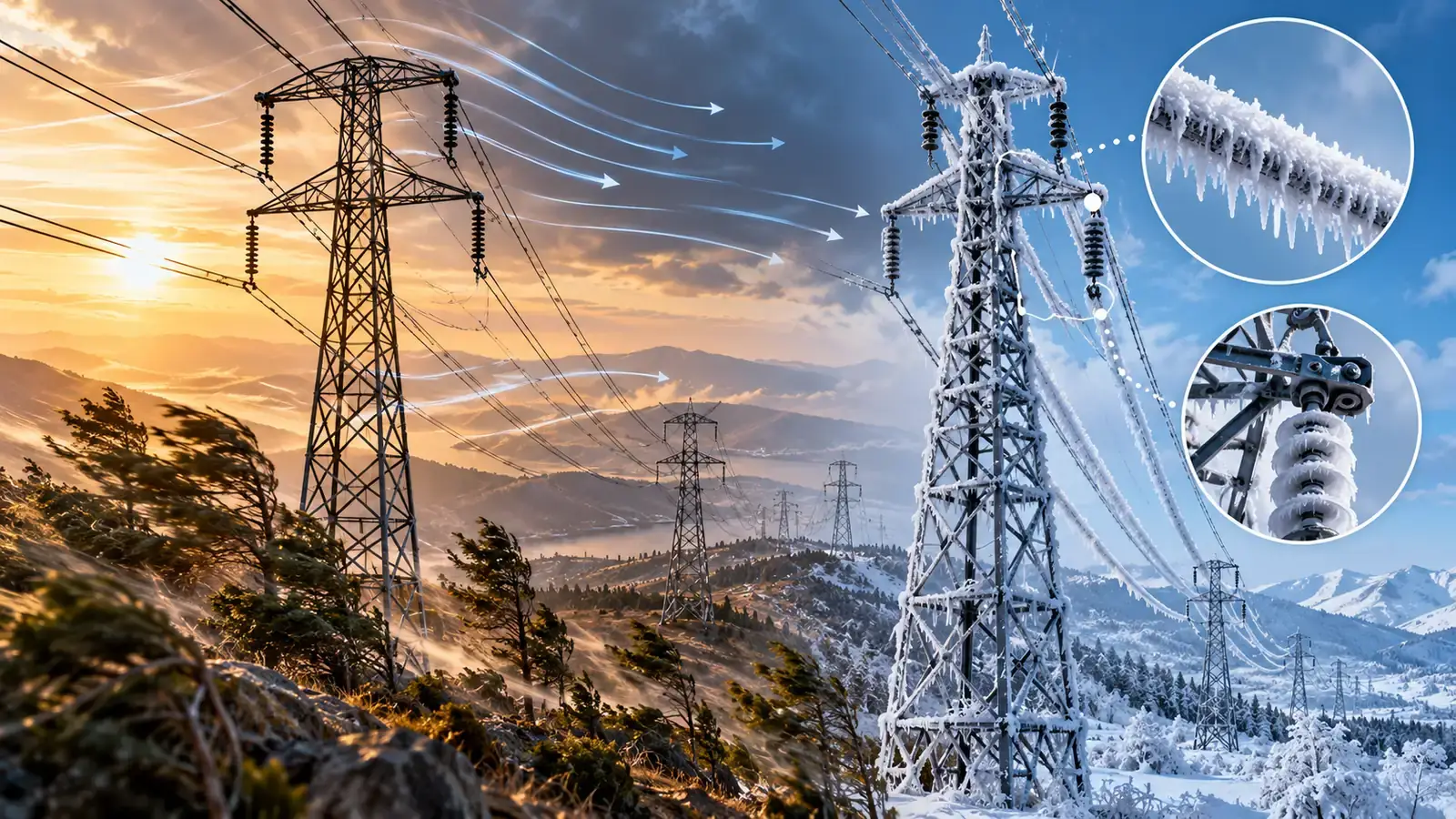 Rüzgâr ve Buz Yükleri Enerji Hattı Tasarımını Nasıl Etkiler?