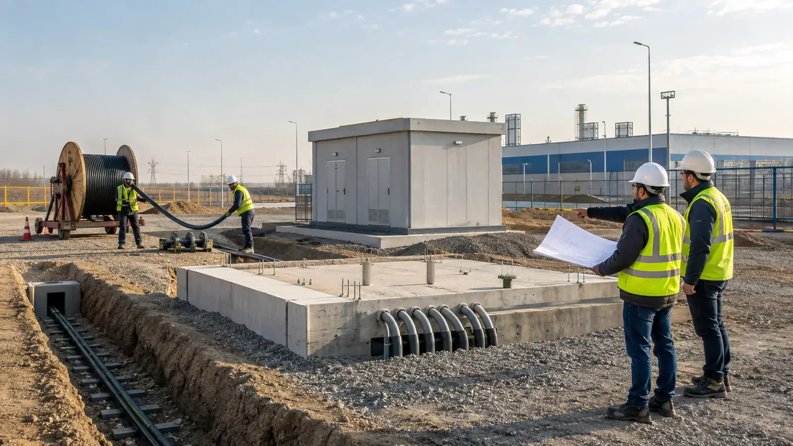 Trafo Merkezi Kurulumu Öncesi Saha Hazırlığı ve Kablolama Nasıl Planlanır?