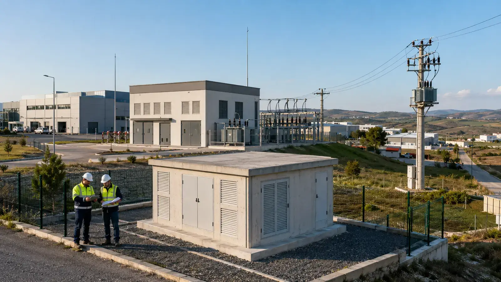 Trafo Merkezi Türleri: Beton Köşk, Bina Tipi ve Direk Tipi